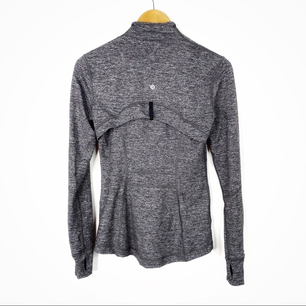 Lululemon Define Jacket Heathered Grey Black - Picture 2 of 3